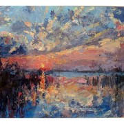 Atardecer-en--los-esteros.-2015.-leo-con-esptula-sobre-papel.-33x22.5_1382